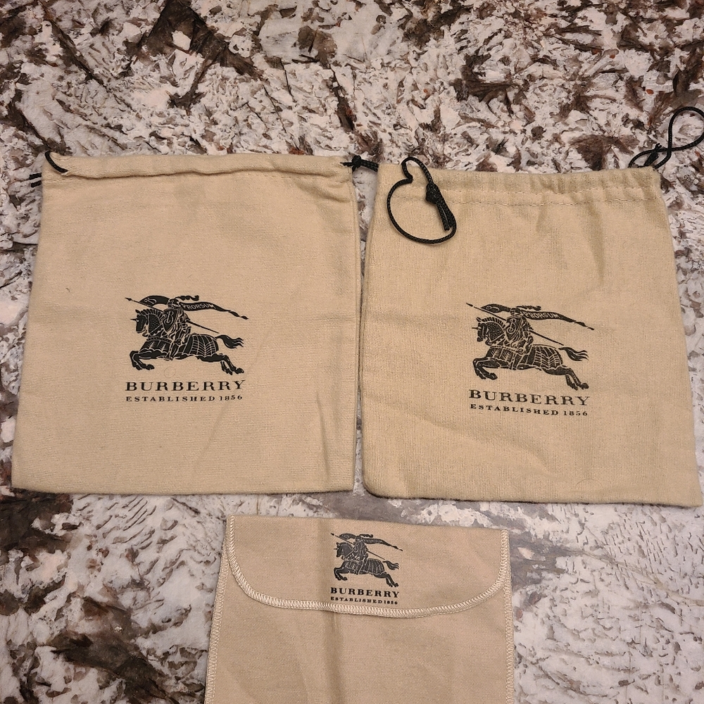 Burberry Small Gift/Jewelry Bags (3)